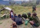 Satgas Yonif 621/Mtg Buka Akses Pemeriksaan Kesehatan Gratis di Puncak